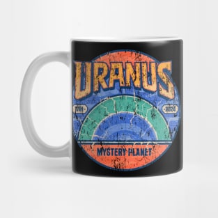 Uranus: The Tilted Ice Giant of Space Mug